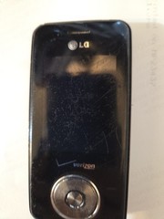 Lg Chocolate VX8550PP Very Rare Slider Phone (Black) PARTS & Repair