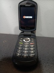 Kyocera DuraXV E4610 Contractor Flip Phone Verizon Heavy Duty