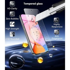 Clear TPU Slim Fit Shockproof Case with Tempered Glass for Google Pixel 10/Pro