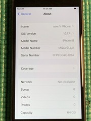 Apple iPhone 8 – 64GB – Black (Unlocked) (GSM) A1905