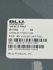 Blu View 5 Pro TracFone Black
