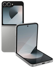 Samsung Galaxy Z Flip6 SM-F741U Spectrum Only 256GB Silver Shadow Good