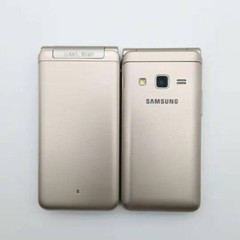 Samsung Galaxy Folder G1600 Unlocked Dual Sim 2GB RAM 16GB ROM Flip Mobile Phone