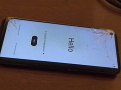 Used OnePlus Nord N100 64GB Unlocked Smartphone, For parts only / Bad Screen