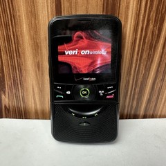 Working Pantech Razzle TXT8030 – Black ( Verizon ) Very Rare MP3 Swivel Phone