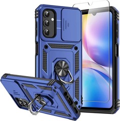 Samsung Galaxy A14 5G Case, Military Grade Protection Cover Armor Rugged-Blue