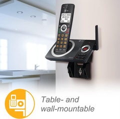 CL82219 DECT 6.0 2-Handset Cordless Phone for Home with Answering Machine