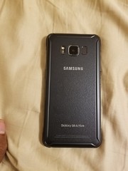 Samsung Galaxy S8 Active G892A 64GB Meteor Gray AT&T Unlocked Smartphone GOOD