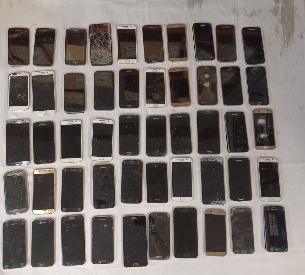 Lot of 50 Samsung Micro-USB Smartphones UNTESTED