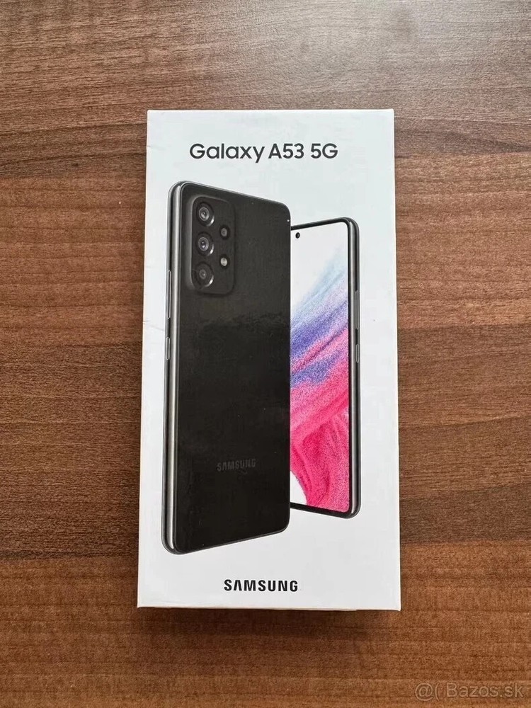 New Samsung Galaxy A53 5G SM-A536U -128GB Black Factory Unlocked GSM+CDMA Smart