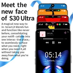 S30 Ultra Smartphone Android 13 Unlocked 16+1TB 7.3” 50+108MP 8000mAh Dual SIM