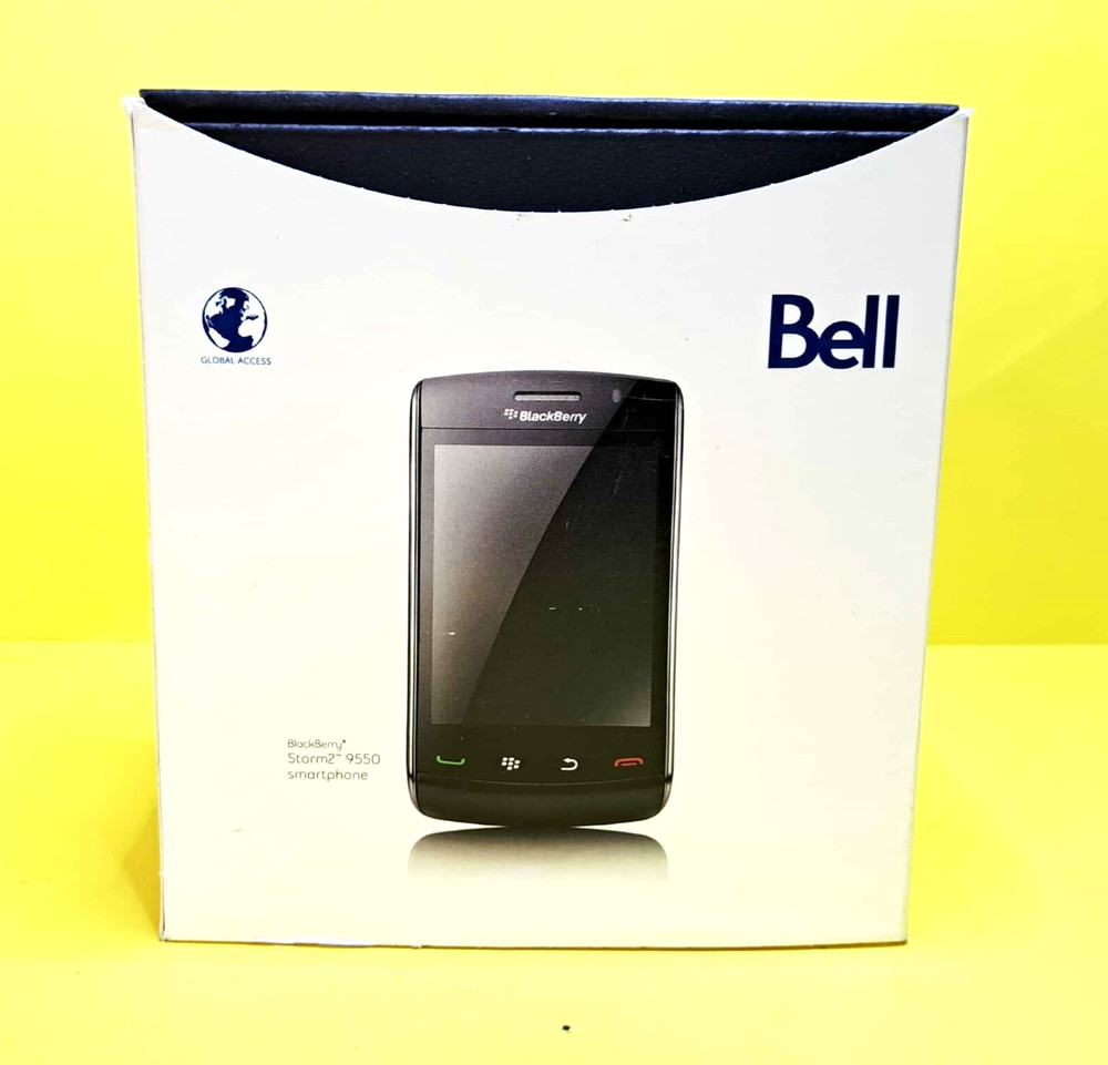 ⚡RECREATIONAL USE ONLY⚡BRAND NEW BLACKBERRY STORM 9550 3.15MP 2G 3G CELL PHONE⚡