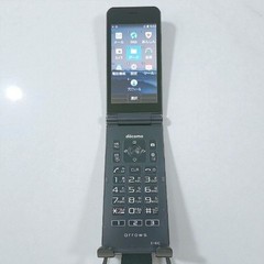 Arrows Keitai Basic F-41C Navy Unlocked Used Tested Working Flip Phone B Rank