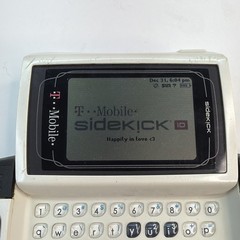 Sharp Sidekick iD PV150 – White and Black ( T-Mobile ) Smartphone