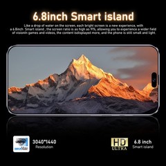 2024 NEW Android Smartphone i16 Pro Max Unlocked 128GB Dual SIM 5G Mobile Phone