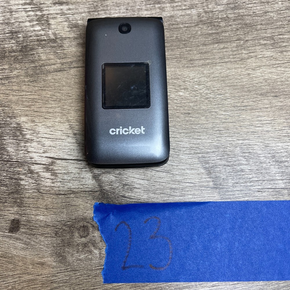Alcatel QuickFlip 4044C Gray 2.8″ LCD Bluetooth 4G LTE Cellular Flip Cell Phone