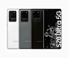 New Sealed Samsung Galaxy S20 Ultra (5G) SM-G988U 12GB+128GB Unlocked Smartphone
