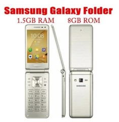Samsung Galaxy Folder G1600 2GB+16GB ROM WIFI Unlocked LTE 4G Flip Andriod Phone