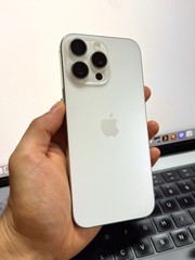 Apple iPhone 16 Pro Max (97% Batt) White Titanium 256GB AT&T #24648