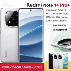 Xiaomi Redmi Note14 Pro+ Plus 5G Smartphone 6.67″ Screen Dual SIM NFC