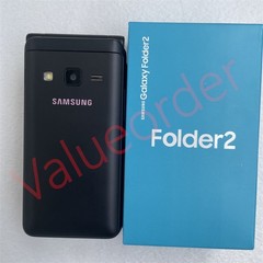 Original Samsung Galaxy Folder2 SM-G160N 32GB Unlocked 4G Flip Phone+Retail BOX