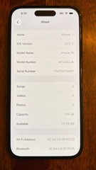 Apple iPhone 15 128GB Unlocked 6.1″ – (Black) A2846
