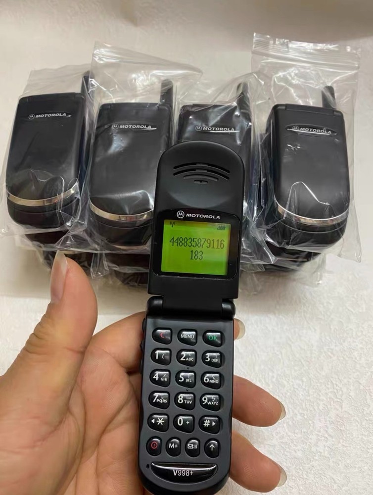 Motorola V998 Unlocked 2G GSM900/1800 V998 Cellphone One-year warranty