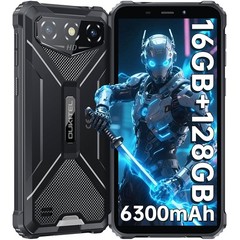 OUKITEL G3 Rugged Phone 16GB 128GB Android 15 6300mAh 6.0″ NFC 4G IP68 T-Mobile