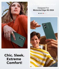For Motorola Moto Edge 2024 Case With Anti-Scratch & Liquid Silicone Shockproof