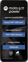 Motorola G77 Power 128GB 8GB RAM PANTONE Impenetrable Unlocked Dual SIM 5G Phone