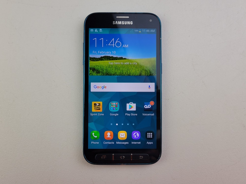 Samsung Galaxy S5 Sport (SM-G860P) 16GB – Blue (Sprint) Smartphone – H5398