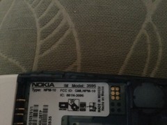 Nokia 3595 – Silver (AT&T) Cellular Phone