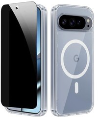 Clear Crystal Glitter Case for Magnetic Google Pixel 10 Pro XL, Shockproof Cover