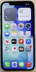 USED BLUE GSM UNLOCKED iPhone 12, 64GB A2172 MGEK3LL/A WITH 93% BATTERY HEALTH