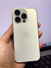Apple iPhone 14 Pro (100% Batt) Factory Unlocked Gold 128GB #23666