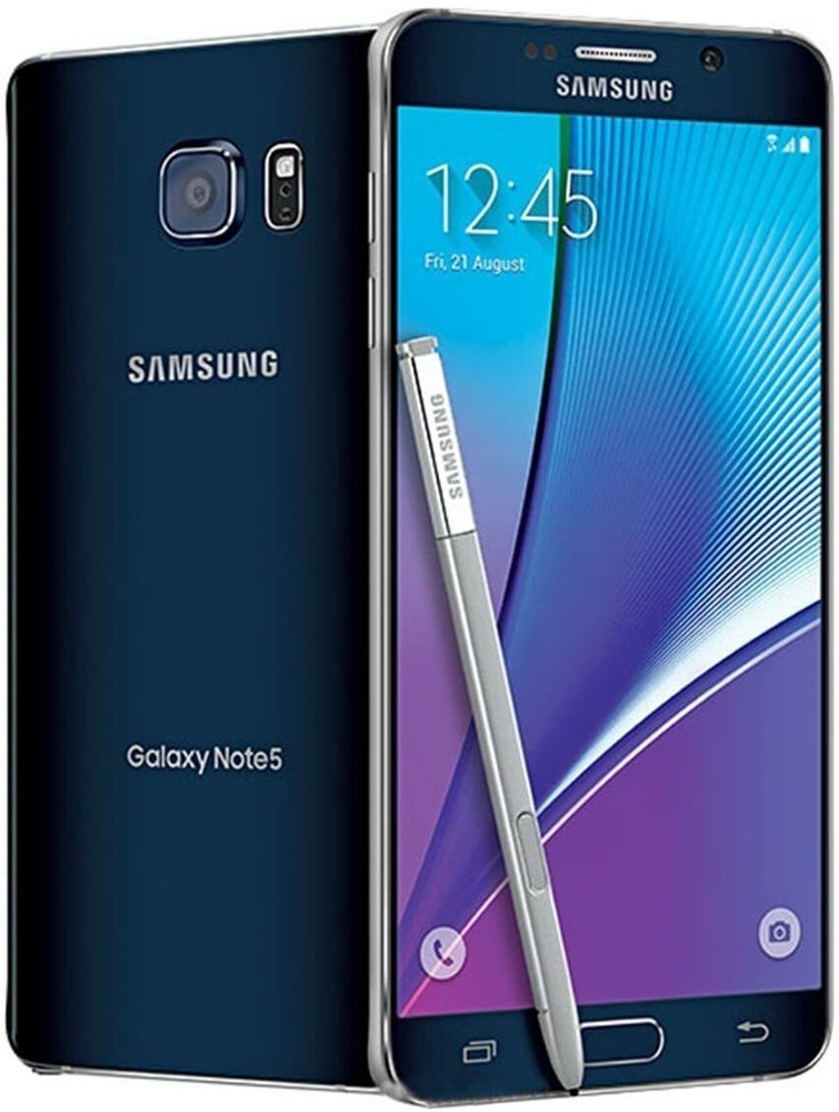 Samsung Galaxy Note 5 N920V 32GB Black Sapphire Verizon Unlocked SmartPhone GOOD