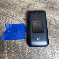 Alcatel MyFlip A405DL Black Cellular Phone 2.0 MP 2.8″ Color Screen Bluetooth