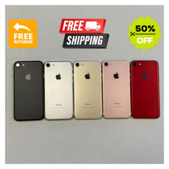 Apple iPhone 7 – 32GB – Unlocked – Rose Gold, Black, Red