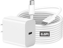 30W USB-C Fast Charger Wall Adapter for Google Pixel 10 Pro/9 Pro XL 6.6FT