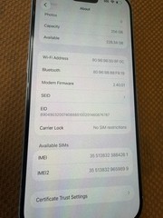 Broken Unlocked Apple iPhone 16 Pro Max 256GB Screen been replaced cracked back