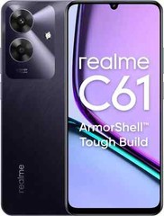 Realme C61 ( 6GB, 128GB Storage )Black T612 Processor 6.74″ 32MP Global Version.