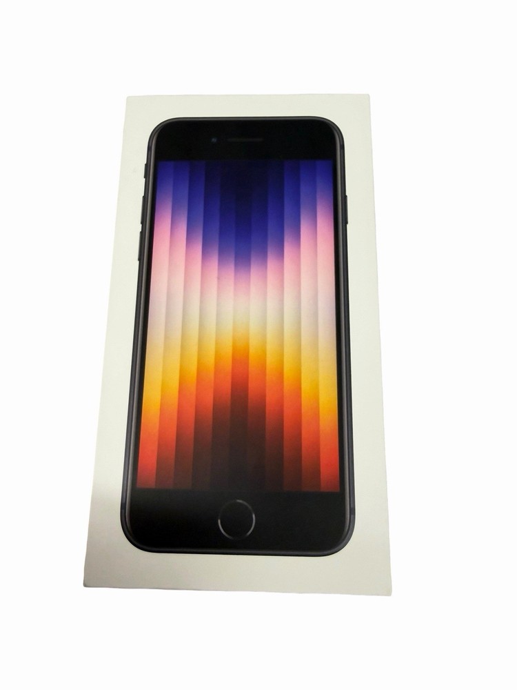 Apple iPhone SE 64GB 3rd Generation Black NEW SEALED Total Wireless Verizon
