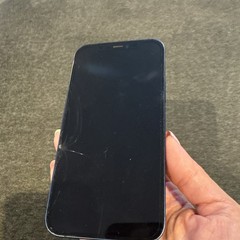 Apple iPhone 12 128GB Blue (AT&T) iOS Bar Smartphone Cracked Screen