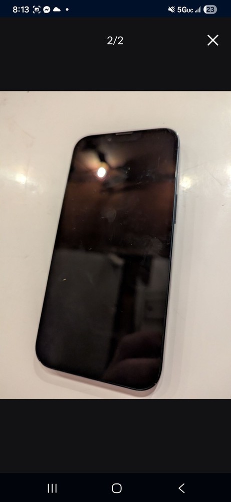 Apple iPhone 13 Smartphone Black 128GB Bar Style Dual Rear Camera