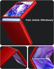 Case for Motorola Razr Plus 2024/2025 – Thin Hard Matte Polycarbonate Cover
