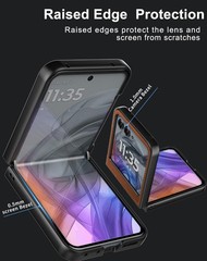 Case for Motorola Razr 2024/2025 / 2026 – PU Vegan Leather & Hard Polycarbonate