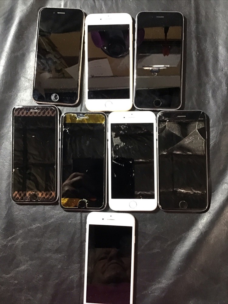 Apple iPhone Lot Of 8 ,A1549 A1586, A1688 For Parts Or Repair Only