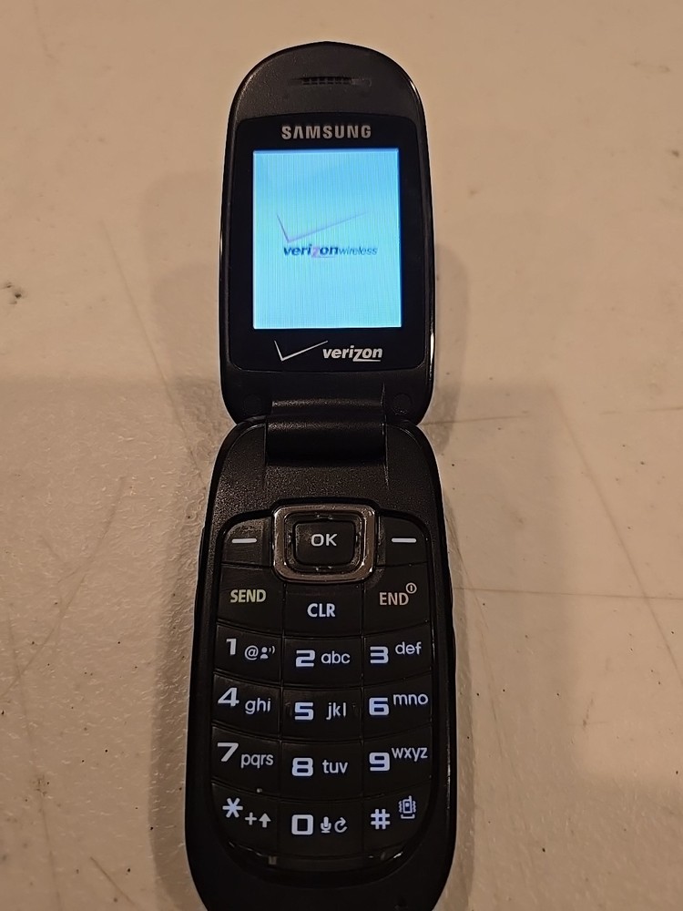 Samsung Gusto SCH-U360 – Metallic Gray ( Verizon ) Rare Cellular Flip Phone