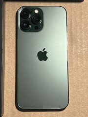 Apple iPhone 13 Pro Max 128GB Alpine green Unlocked A2484 READ