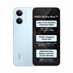 POCO X8 Pro Max (Blue, 512GB 12GB RAM) 6.83″ Dimensity 9500s Global Version.